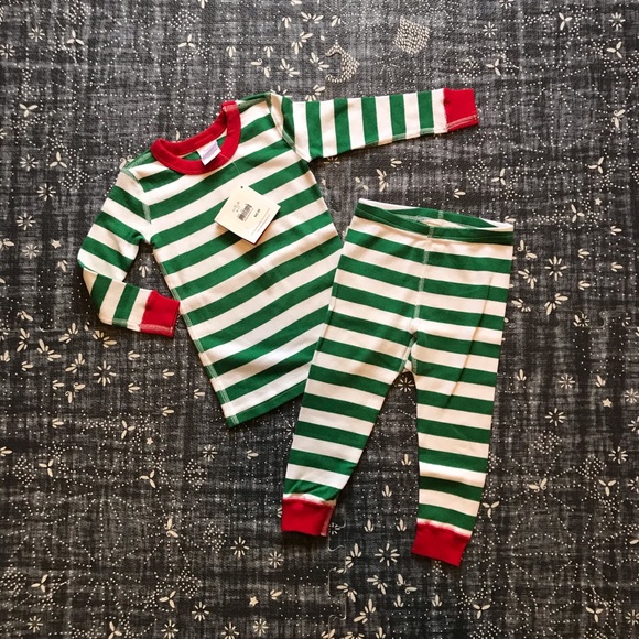 Hanna Andersson Other - Hanna 2T Christmas Stripe Long Johns
